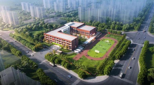 北京一所小学今年9月投用，新增24个班、960个学位！项目加速推进中